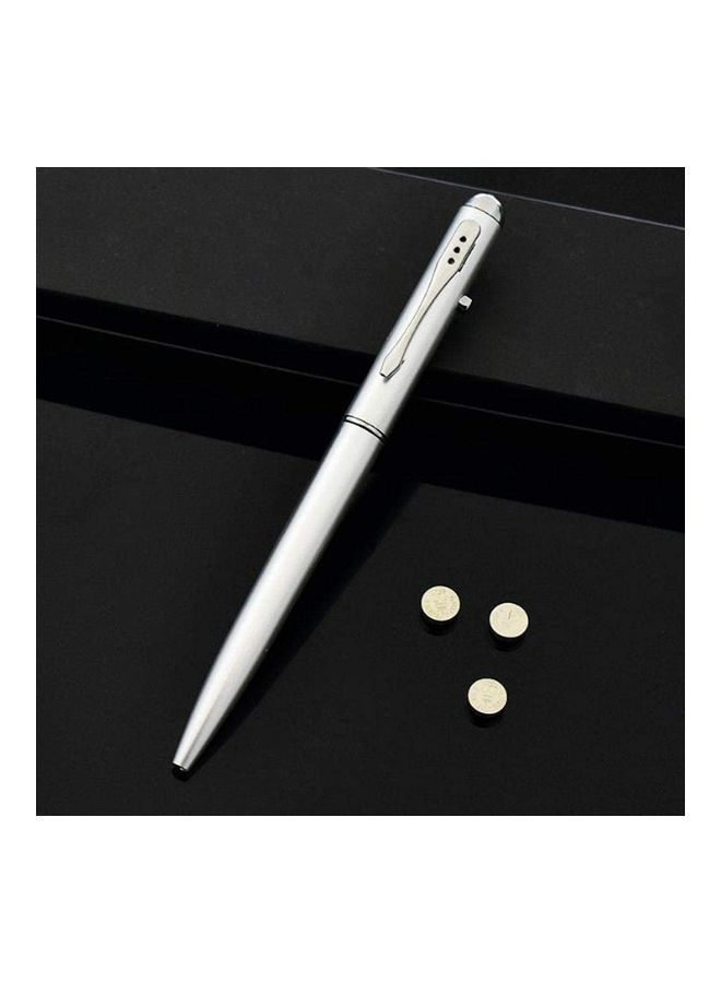 Generic Magic LED UV Light Ballpoint Pen silver - Image 4