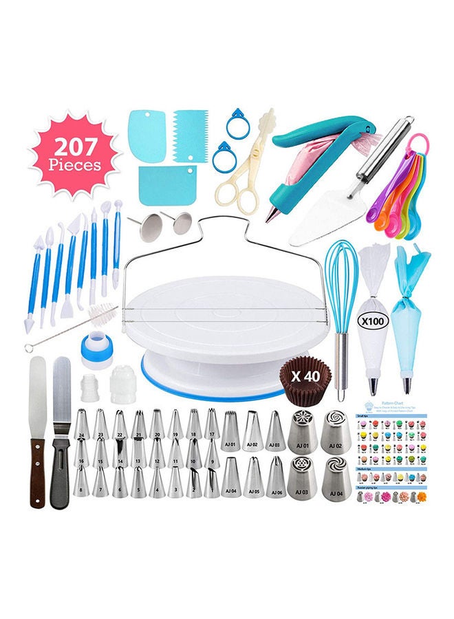 Beauenty 207-Piece Cake Decorating Set Multicolour - Image 1