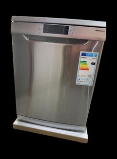 MASTERgas Free Standing Dishwasher With LED Display 266 W MMGDWFS Silver  - Image 2