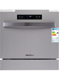 MASTERgas Integrated Freestanding Dishwasher 222 W MGDWIB/S Silver  - Image 1