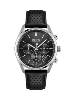 HUGO BOSS Men's Champion Black Dial Watch  - Image 1