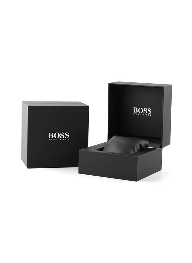 HUGO BOSS - Men's Skymaster Black Dial Watch - Image 1