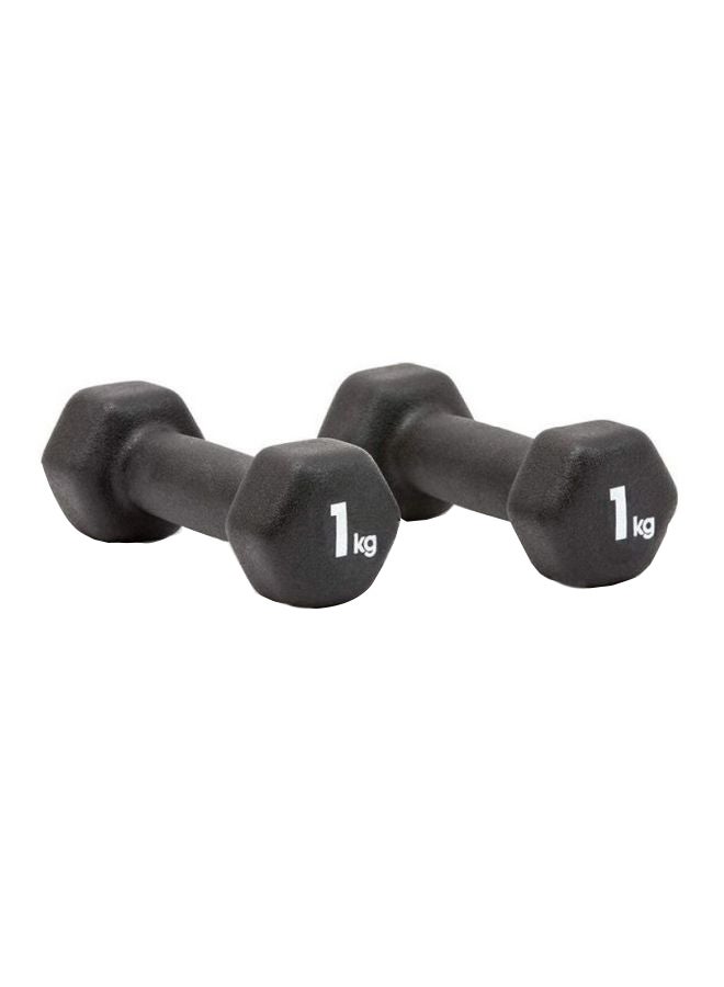Adidas Pair Of Dumbbells 2x1kg  - Image 1