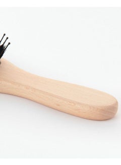 MUJI Wooden Hair Brush Brown/Black 20cm  - Image 4