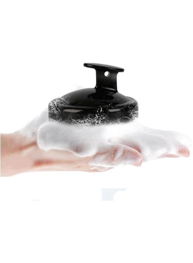 شاربدو فرشاة لتدليك فروة الرأس بالشامبو الأسود / الأزرق 7 x 9سم - Image 2