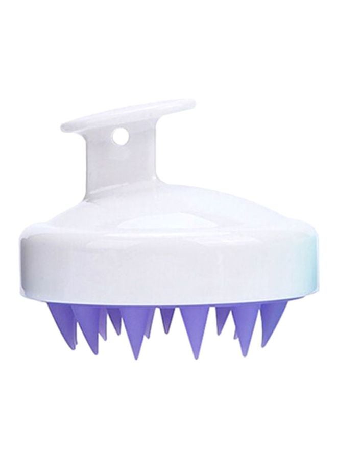 Voberry Hair Scalp Massager Comb White/Purple 8x8x8cm