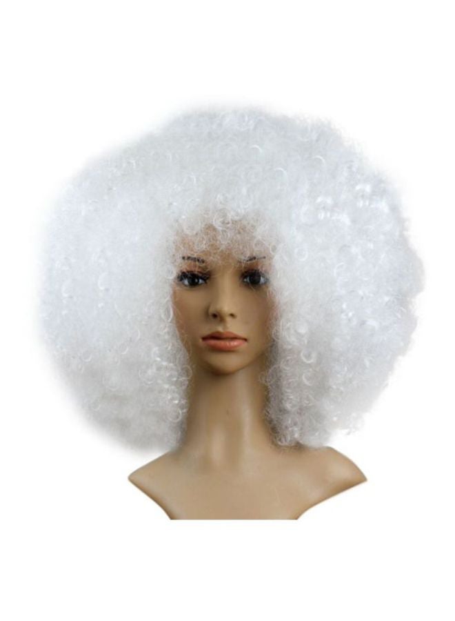 Voberry Party Disco Funny Afro Clown Masquerade Hair Wig 25x16x5cm - Image 1