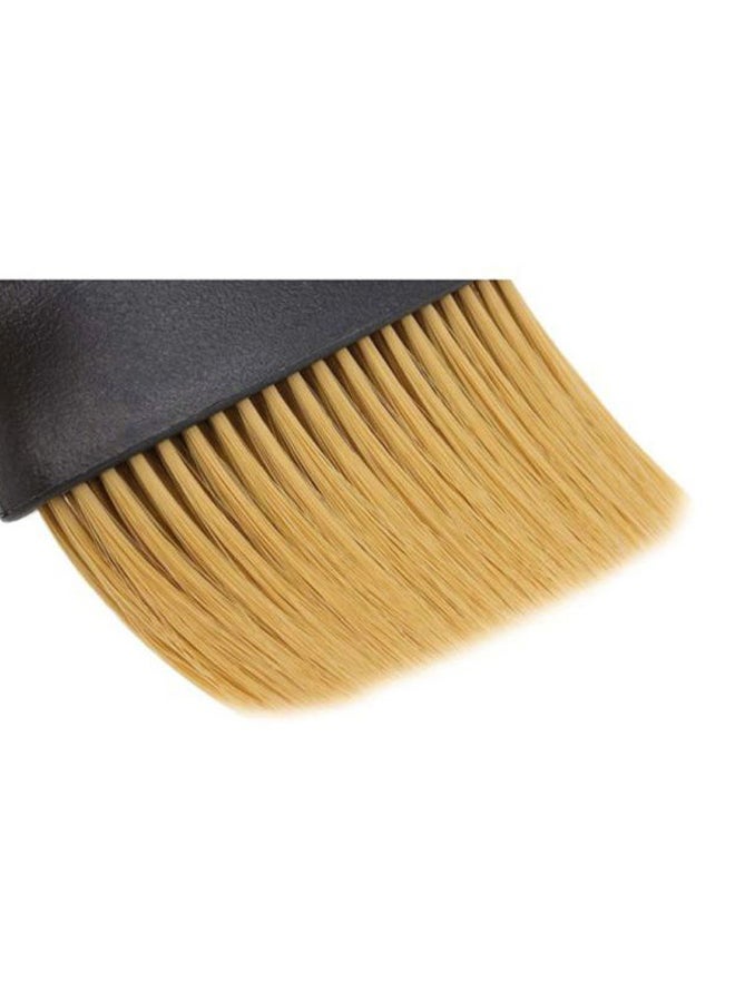 docooler Hair Cutting Dusting Brush Black/Beige 13.5x12.5cm  - Image 3