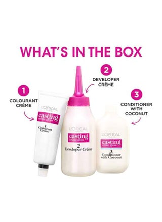 Casting Cream Gloss Hair Color 400 brown 180ml - view 3