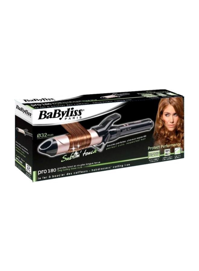 BaByliss Instant Heat Hair Curler With Saso Design Black/Rose Gold - Image 2
