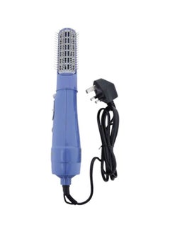 GEEPAS 4-in-1 Hair Styler - 2 Speed Settings, Overheat Protection, 360 Swivel Cord & Cool Function - Multi-Functional Salon Hair Styler, 2 Years Warranty Blue/Black/Silver  - Image 1