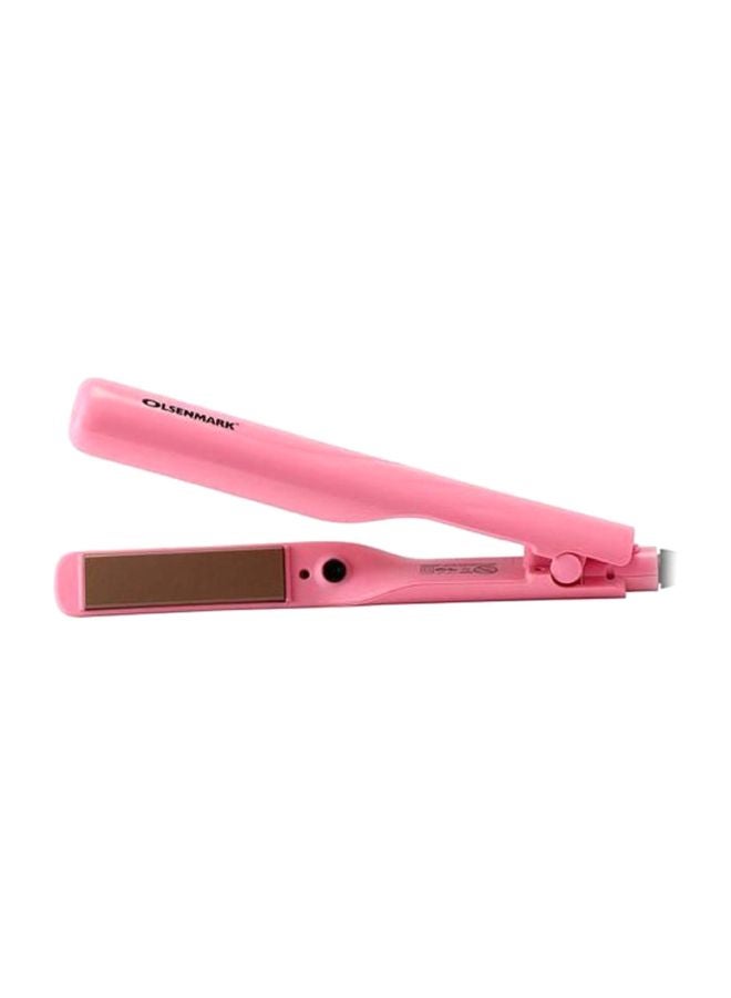 Olsenmark Professional Hair Straightener Pink - Image 1