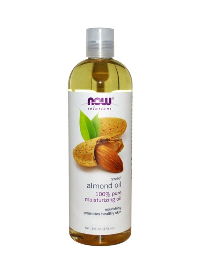Now Foods - Pure Sweet Almond Body Oil Clear 473ml - Image 1