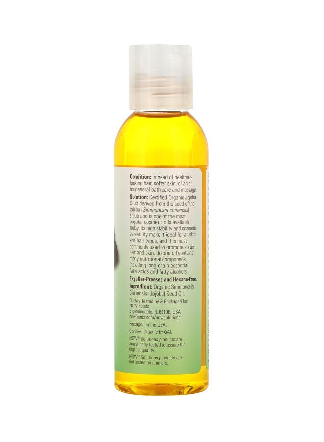 Now Foods - Organic Jojoba Oil 118ml - Image 1