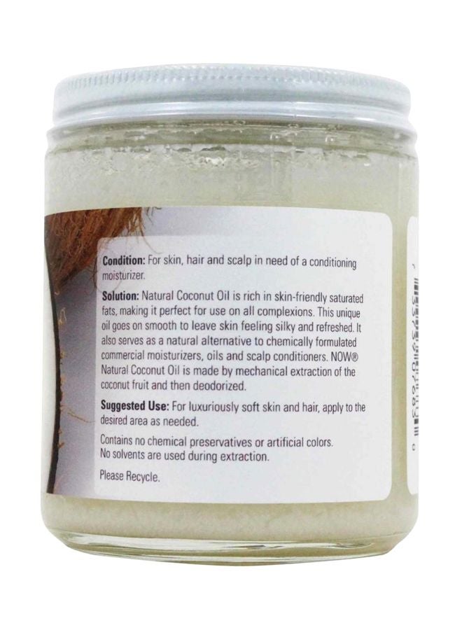Now Foods Coconut Oil Natural 207ml - Image 3