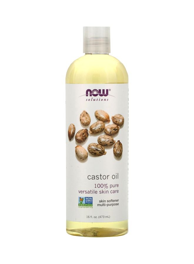 Now Foods Versatile Skin And Hair Care Castor Oil 473ml - Image 1
