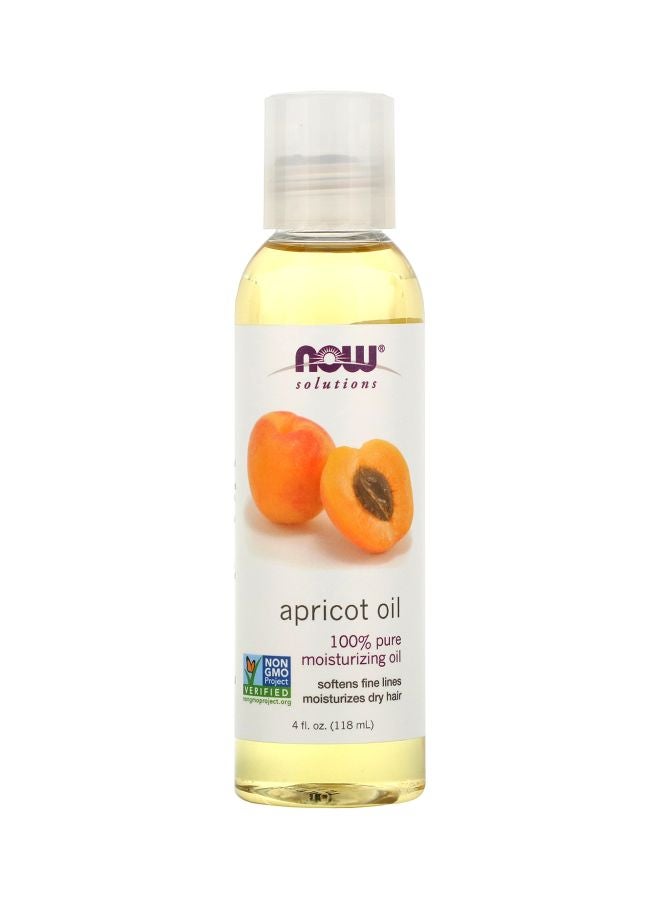 Now Foods Moisturizing Apricot Kernel Oil 118ml - Image 1