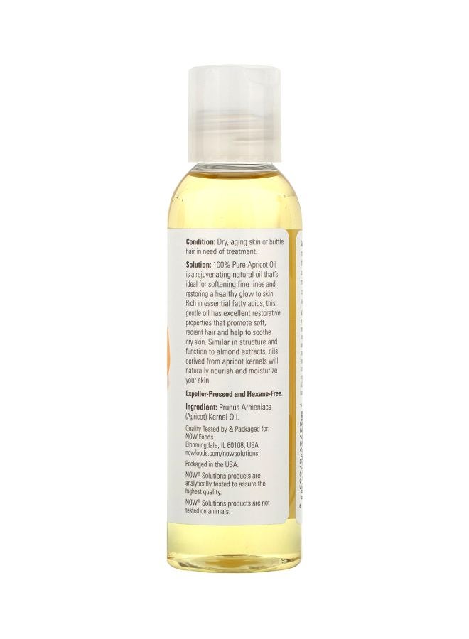 Now Foods Moisturizing Apricot Kernel Oil 118ml - Image 2