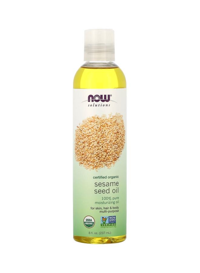 Now Foods Sesame Seed Oil 237ml - Image 1