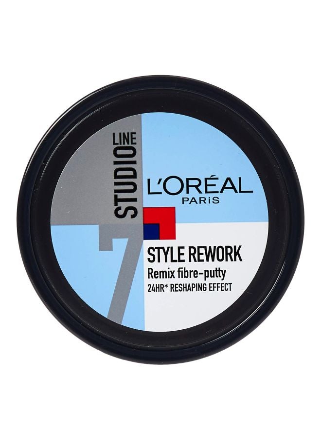 L'OREAL PARIS - Studio Line Style Rework Remix Fibre Putty 150ml - Image 1
