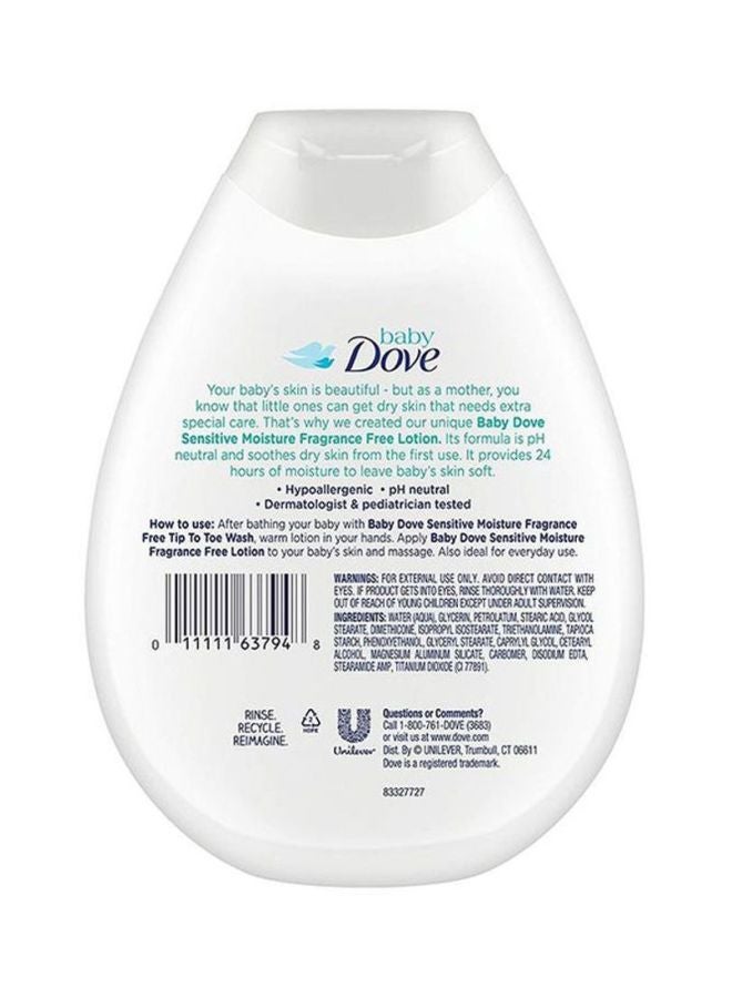 Dove Baby Sensitive Moisture Lotion 200ml - Image 2