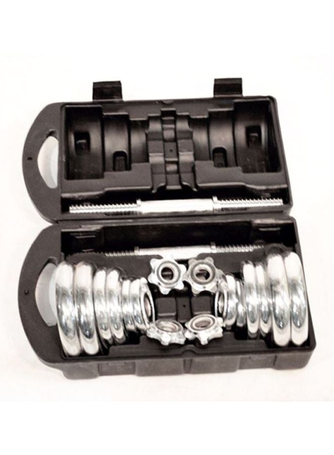 YORK FITNESS - Chrome Dumbbell Set - 20Kg - Image 1
