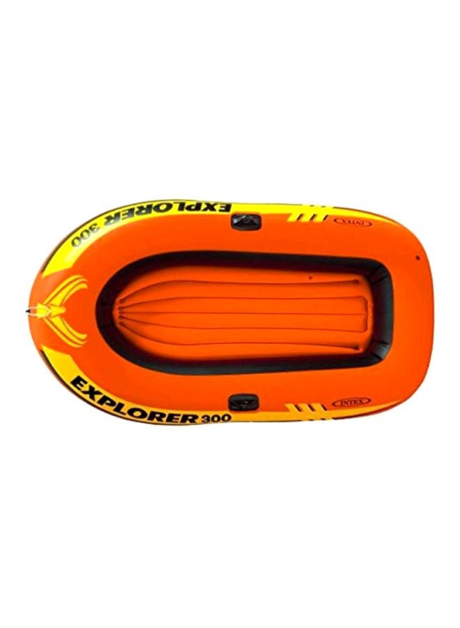 INTEX Explorer 300 Boat Set 30.53x14.63x47.71cm  - Image 2