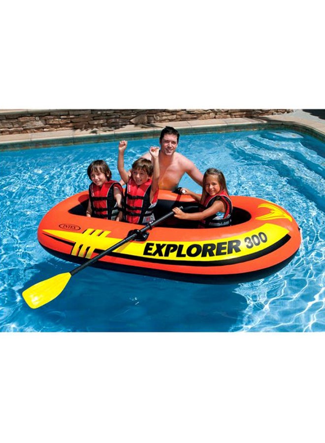 INTEX Explorer 300 Boat Set 30.53x14.63x47.71cm  - Image 4