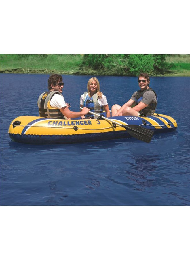 INTEX - Challenger 3 Inflatable Boat 294x43x137cm - Image 1
