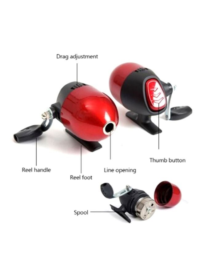 بيوينتي بكرة دوارة بخيط لصيد السمك - Image 2