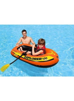 INTEX Explorer 100 Boat 26.72x7.63x30.53cm  - Image 4