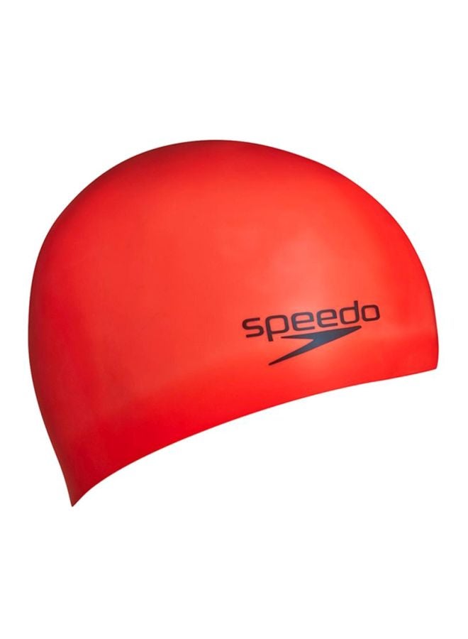speedo Hydrodynamic Swimming Cap - Red One Size 