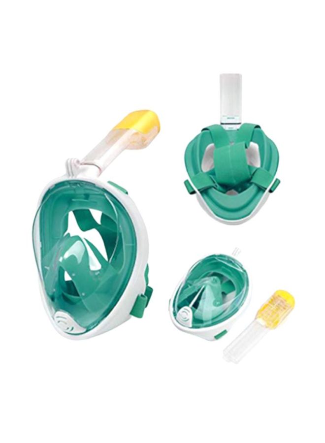J&J - Snorkel Panoramic View Scuba Diving Mask L/XL - Image 1