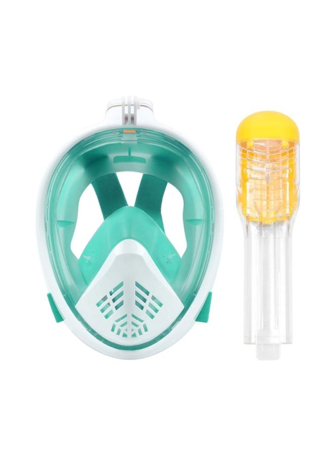 J&J - Snorkel Panoramic View Scuba Diving Mask L/XL - Image 1