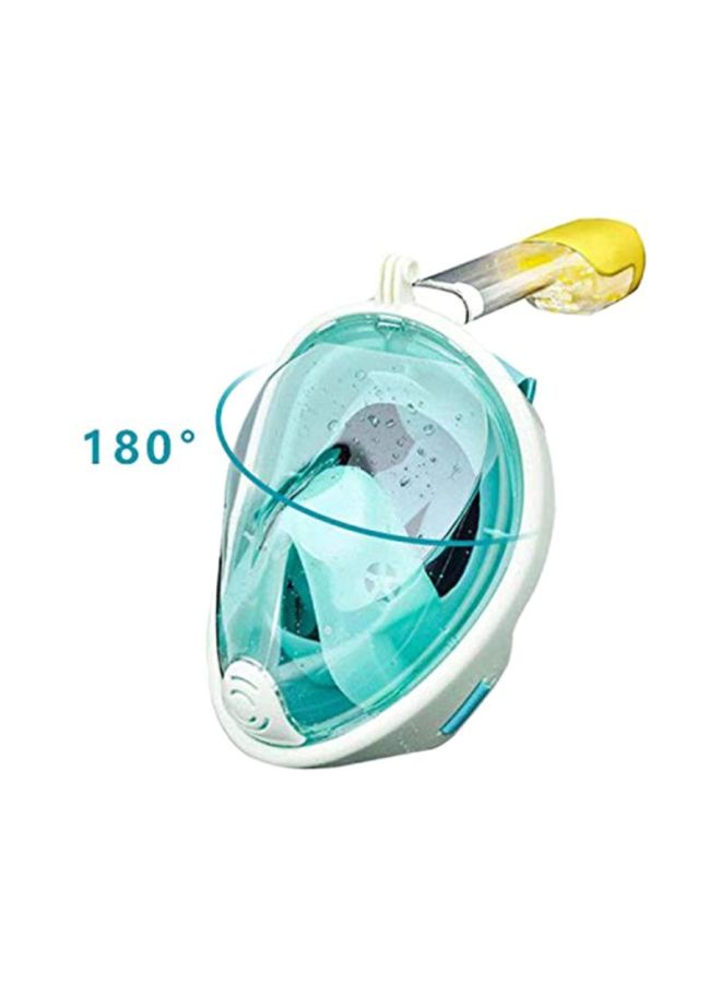 J&J - Snorkel Panoramic View Scuba Diving Mask L/XL - Image 1