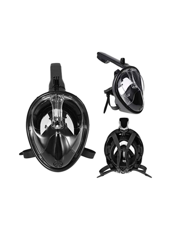 J&J Snorkel Mask Panoramic View Scuba Diving L/XL  - Image 2