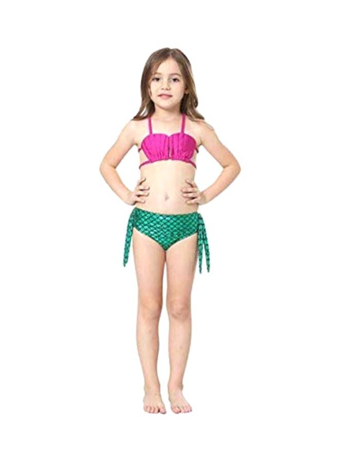 J&J 5-Piece Mermaid Swimming Suit Set 140cm  - Image 3