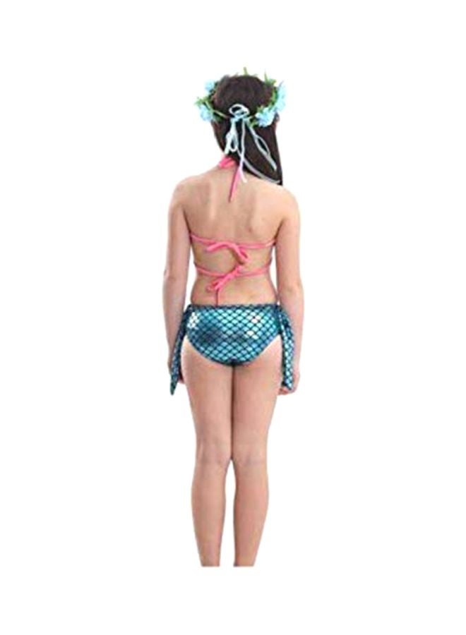 J&J 3-Piece Mermaid Swimming Suit Set 110cm  - Image 4