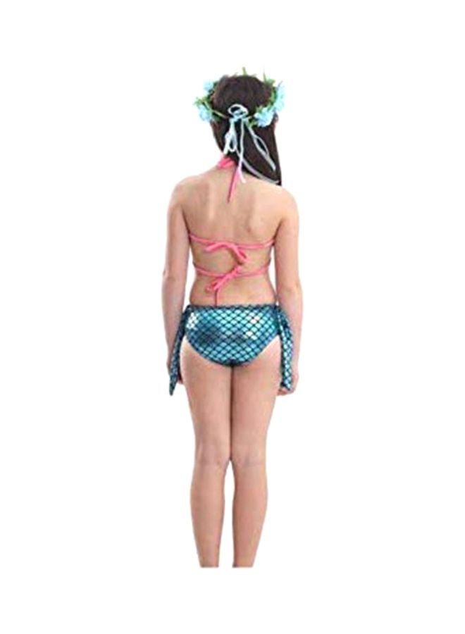 J&J 3-Piece Mermaid Swimming Suit Plus Fin Set 110cm  - Image 4