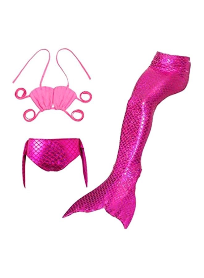 J&J 3-Piece Mermaid Swimming Suit Set 110cm  - Image 1