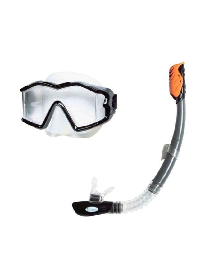 INTEX Reef Rider Swimming Diving Mask And Snorkel 