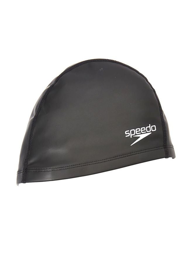 speedo Hydrodynamic Pace Swimming Cap Black One Size  - Image 3