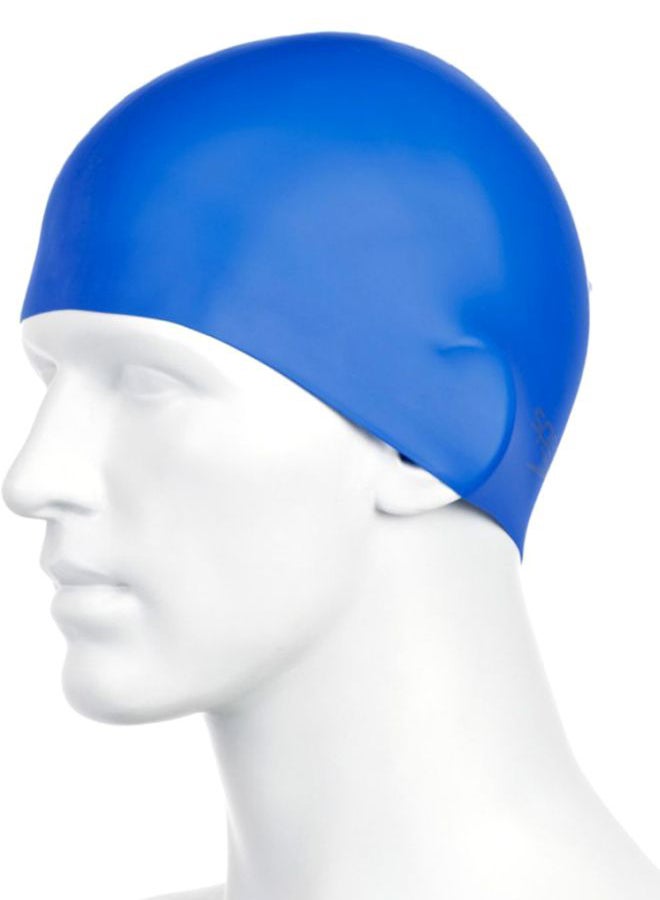 speedo Hydrodynamic Swimming Cap - Neon Blue  - Image 3