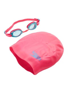 Hydrodynamic Swimming Cap With Goggle
