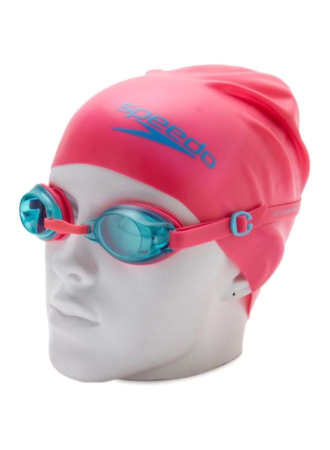 speedo - Hydrodynamic Swimming Cap With Goggle - Image 1