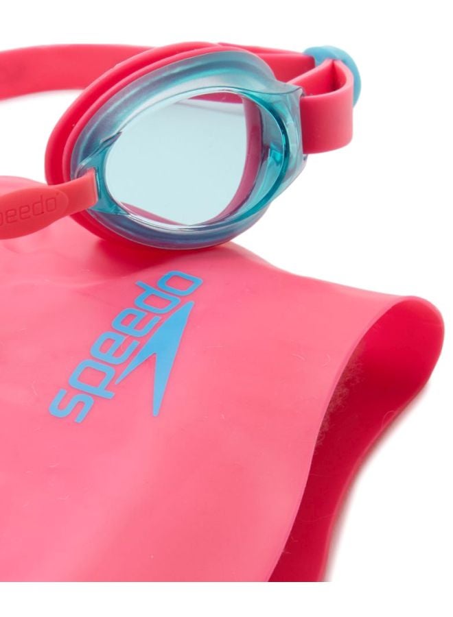 speedo - Hydrodynamic Swimming Cap With Goggle - Image 1