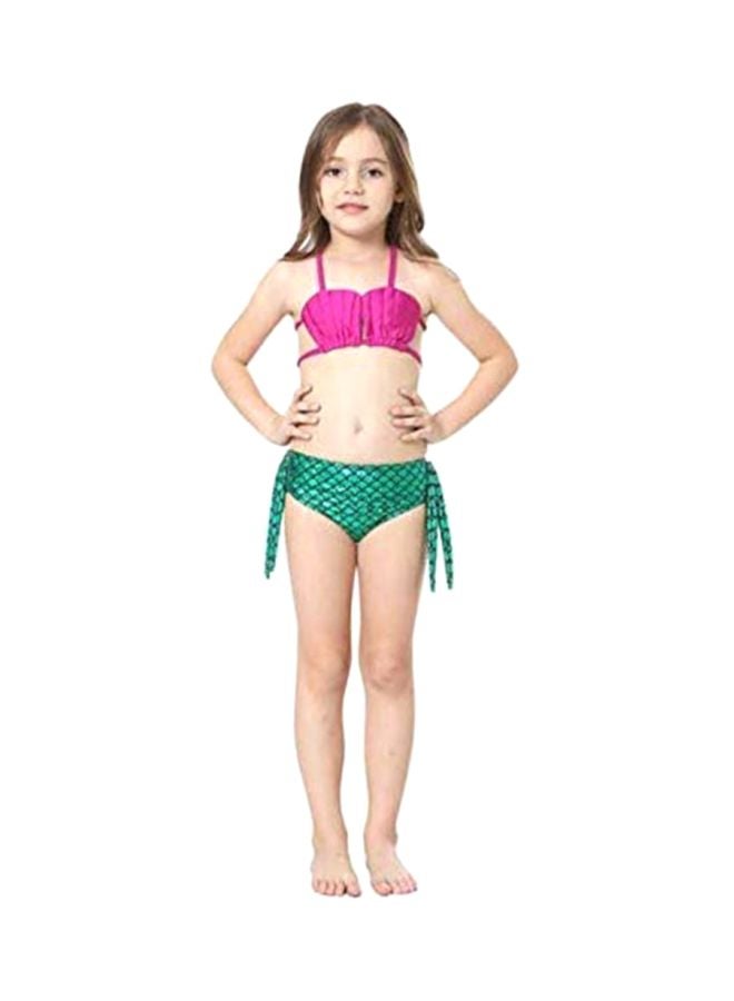 J&J 3-Piece Mermaid Swimming Suit Set 130cm  - Image 3