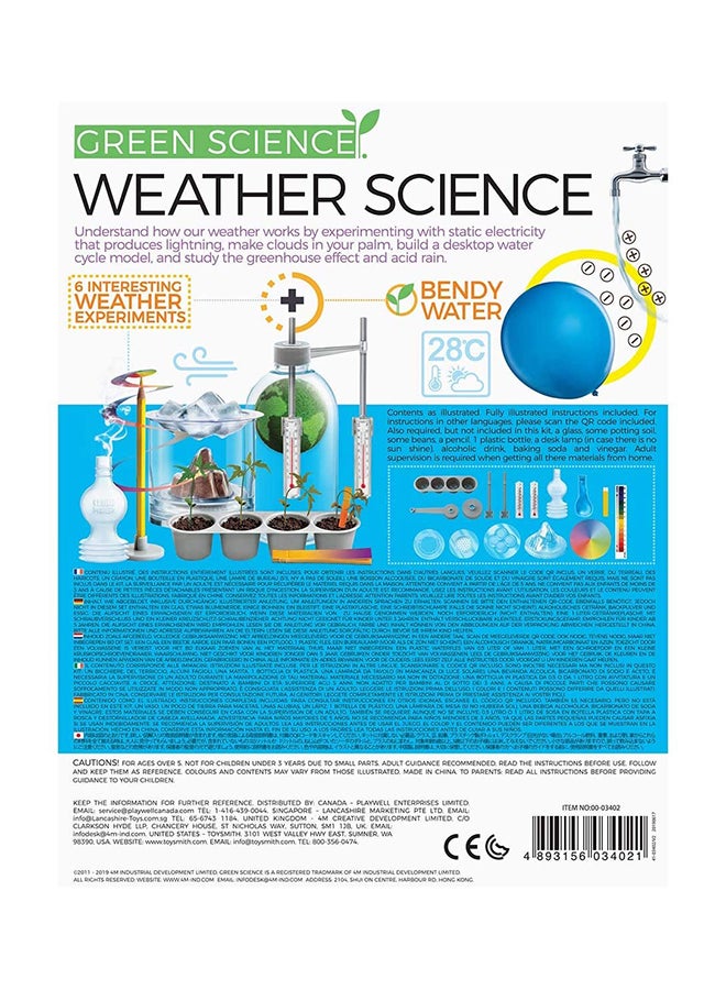 4m - Green Science And Weather Science Kit - Image 1