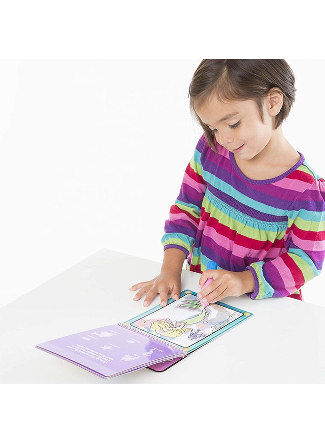 Melissa & Doug Water Wow - Fairy Tale – Reusable Water-Reveal Activity Pad with 4 Magical Scenes & Refillable Pen – Mess-Free Creative Travel Toy for Kids – Ages 3+ MD9415 Multicolour - Image 5