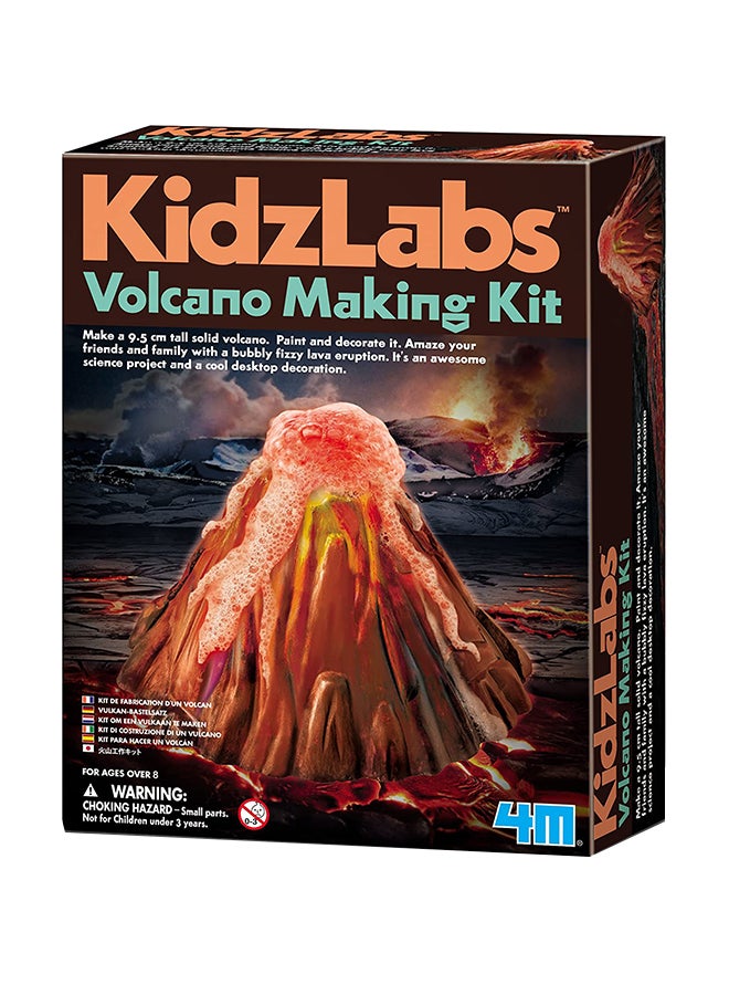 4M مجموعة بناء وعمل مجسم البركان - Image 1